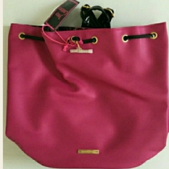 Juicy Couture Pink Drawstring Backpack - Picture 3 of 4